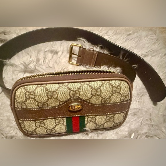GG Supreme Monogram Ophidia belt bag - Picture 4 of 5